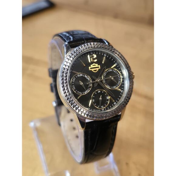 Bulova Harley Davidson 78N100 Ladies' Multifunction Watch. - Picture 7 of 10